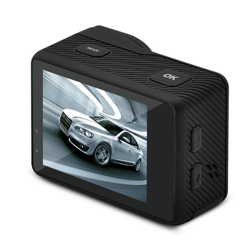 Уличная 4K 24FPS 16MP экшн-камера с двойным IPS-экраном, WiFi, водонепроницаемая, профессиональная спортивная DV-камера с креплением на шлем и пультом дистанционного управления, веб-камера