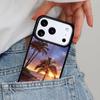 Летний пляжный чехол с рисунком 'Любовь' для iPhone 17ProMax 12 13 14 15 16e 17 Pro Max Plus Air Cover