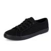 Unisex White Canvas Shoes Casual Summer Vulcanized Shoes Lace-up Students Cloth Shoe Women's Flats Sneakers Women Board Shoes