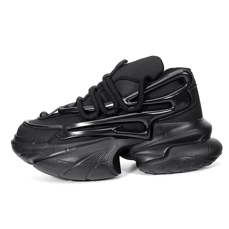 Осенние мужские кроссовки, папины кроссовки, цветные, толстая подошва, увеличивающие рост, повседневные спортивные кроссовки