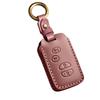 Чехол для ключа из натуральной кожи для Toyota Highlander и Land Cruiser (Старые модели)
