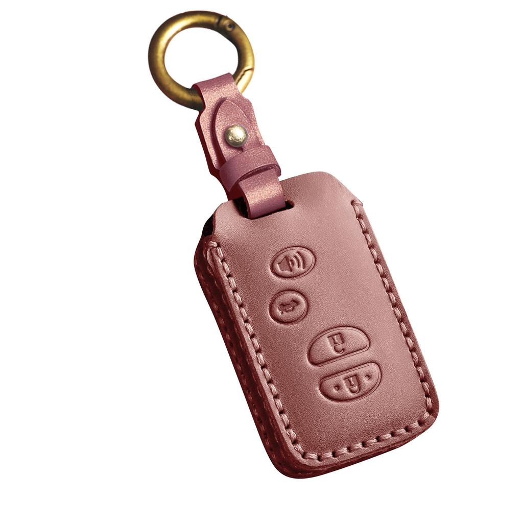 Чехол для ключа из натуральной кожи для Toyota Highlander и Land Cruiser (Старые модели)