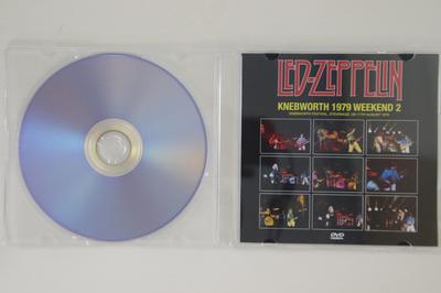 DVD LED ZEPPELIN - Knebworth 1979 Выходные 2 НИКАКОЙ НЕ НА ЛЕЙБЛЕ Неизвестный Рок Б/У