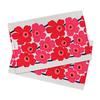 Набор из 2 кухонных полотенец и подставок Marimekko Unikko (Белый, Красный и Черный) 070683 001 [Параллельный импорт]