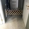 Раздвижная деревянная загородка для домашних животных, гармошка, для дома, для собак, простая в установке
