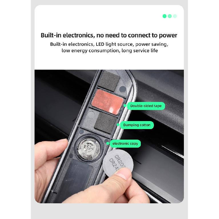 For Tesla Model 3 2021-2023 Car Threshold Bar Magnetic Induction LED Luminous Illuminated Welcome Pedal Model Y Auto Accessories
