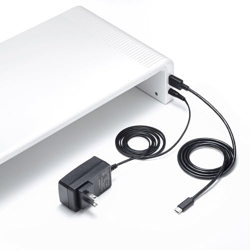 SANWA SUPPLY USB Type-C хаб с настольной стойкой (белый) MR-LC210CHW