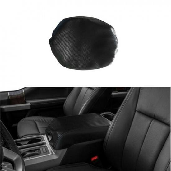 Central Armrest Box Cover Protector Leather Pad Case For Ford F150 2015-