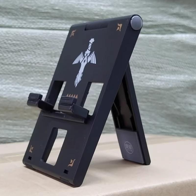 Подставка Switch, складная игровая подставка для консоли Switch, регулируемый держатель в стиле Zelda для Nintendo Switch/OLED/Lite/Steam Deck/Ipad/Smartphone/Kindle