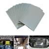 Автомобильный звукоизолятор 9,8''x7'' 10 листов для автомобиля, грузовика, акустический поглотитель, звукоизолятор, теплоизоляционный мат