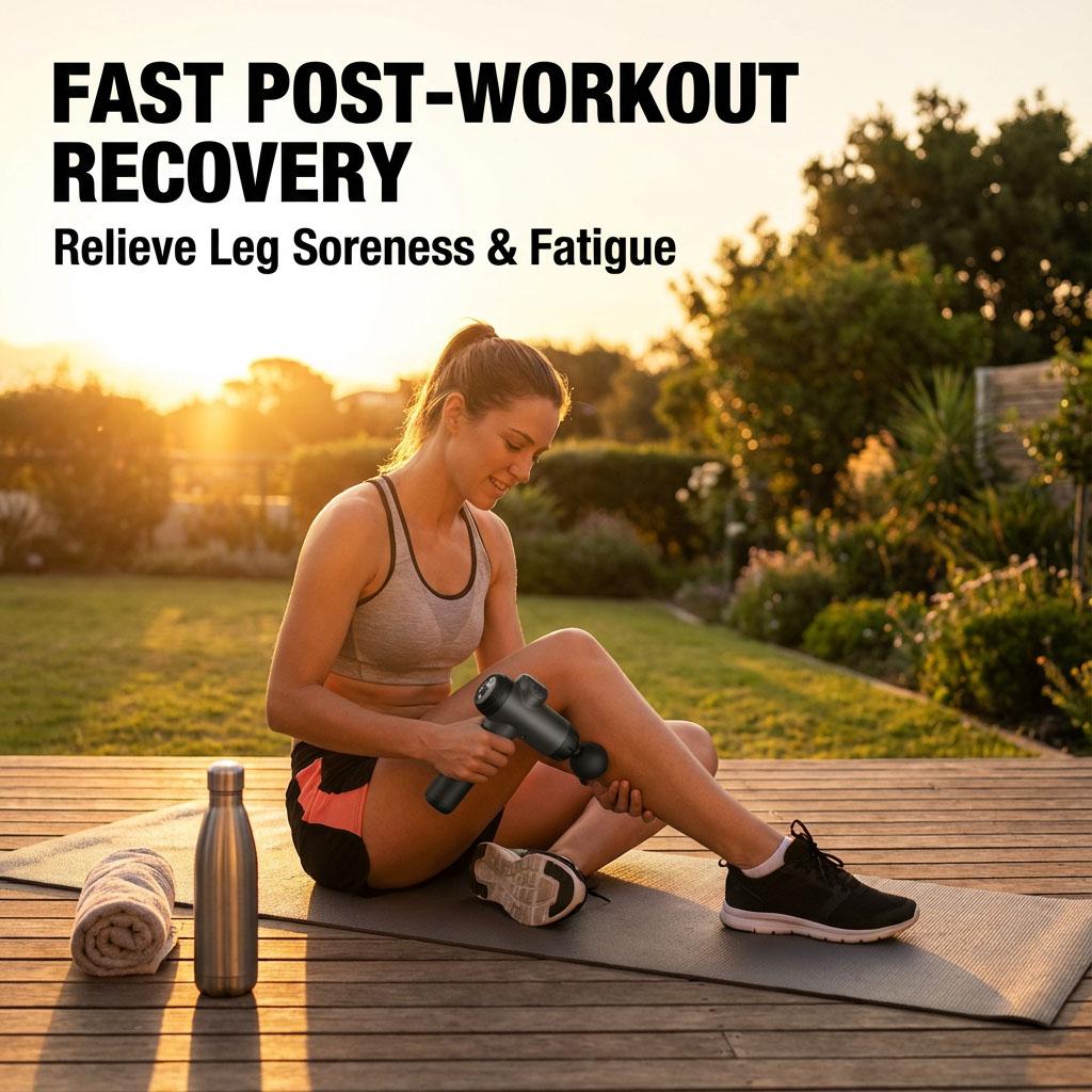 Перкуссионный массажный пистолет для глубоких тканей для спортсменов. 99 скоростей ЖК-дисплей. Массажер для тела с 8 насадками, для облегчения боли во всем теле, тихий.