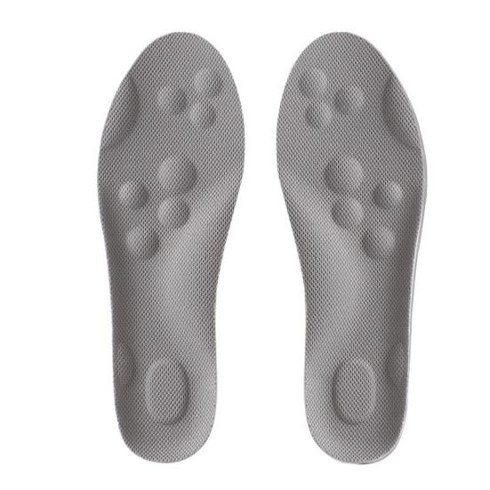 1 Pair Breathable Sports Insoles U-Heel Arch Support Orthopedic Inserts Soft Running Shoe Sole Shock Absorption Foot Pads