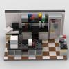 MOC Мини Строительные Блоки Игрушечная Фигурка для Декора Дома - DIY Модель Городской Сцены Лаборатории Подарок