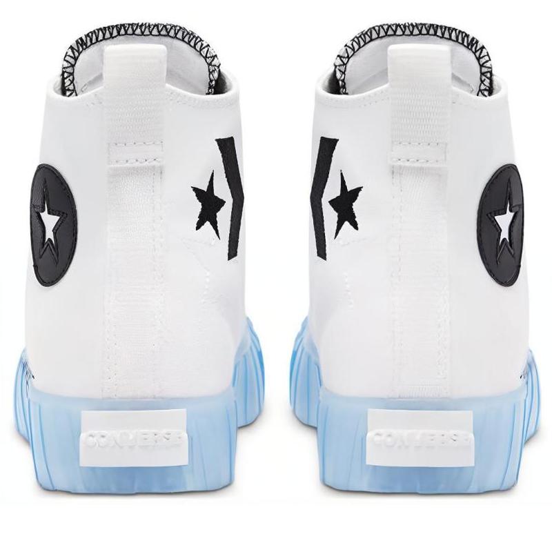 Black Ice Не A x Converse 1970-х Chuck Круглый носок Шнуровка Высокие парусиновые кеды Унисекс стиль Белый и черный