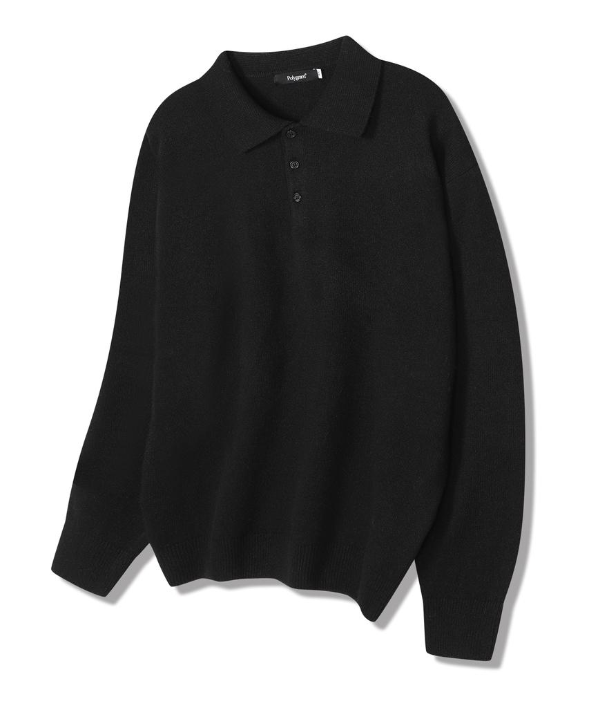 POLYGRAM Soft Wool Blend Collared Knit - 5 Colors