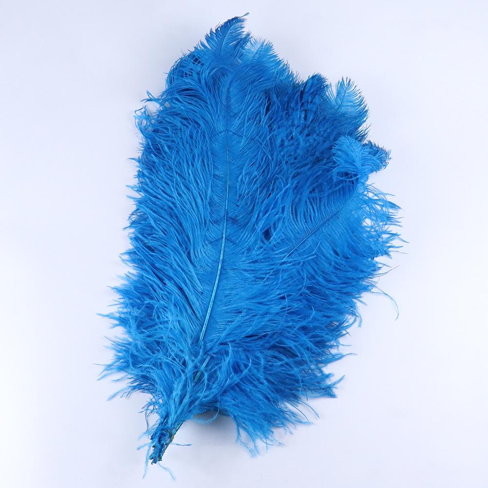 Страусиные перья 60-65 см Южноафриканские импортные перья Аксессуары для ювелирных изделий Модные популярные декоративные украшения Пух хлопок
