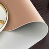 60*120cm Pvc Double-sided Leather Waterproof Table Mat Oil-proof Wash-free Solid Color Table Mat