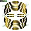 For Z1000 Z 1000 reflective motorcycle accessories 17 inch front and rear wheel decals hub modified wheel rim sticker decoration