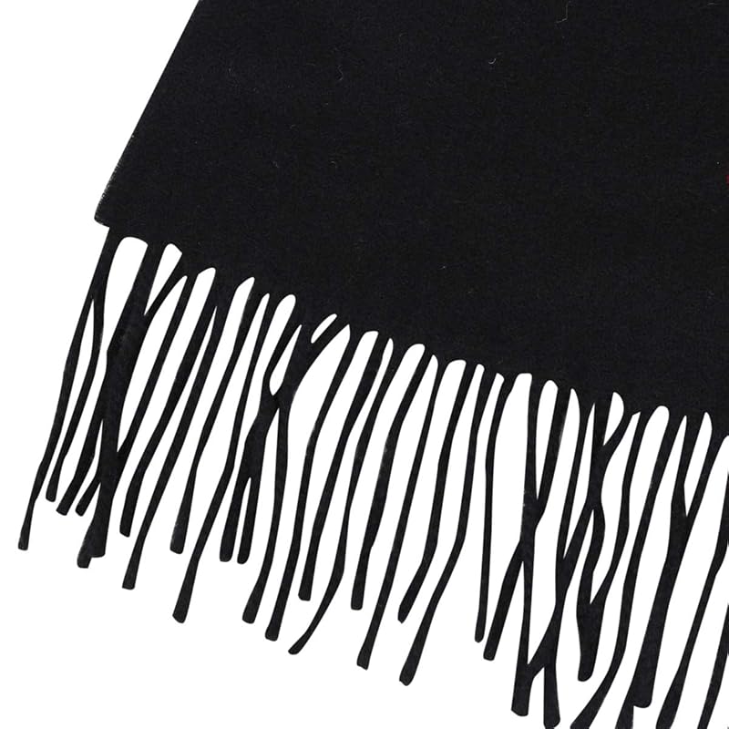 Поло Ральф Лорен (ПОЛО РАЛЬФ ЛОРЕН) глушитель палантин PC0476 001 переработанная шерсть черный черный [продукт]