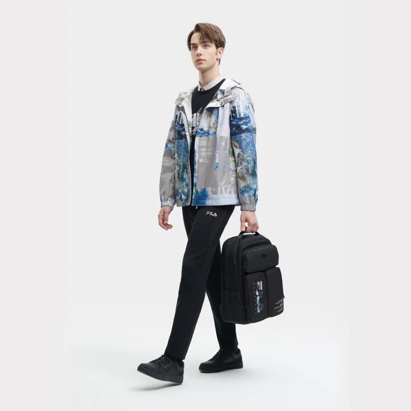 New FILA Jackets Unisex All Over Print F11M348702F-ZA