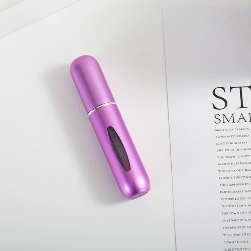 5Ml Perfume Refill Bottle Portable Mini Refillable Spray Can Perfume Pump Empty Cosmetics Container Travel Tool Thermal Atomizer