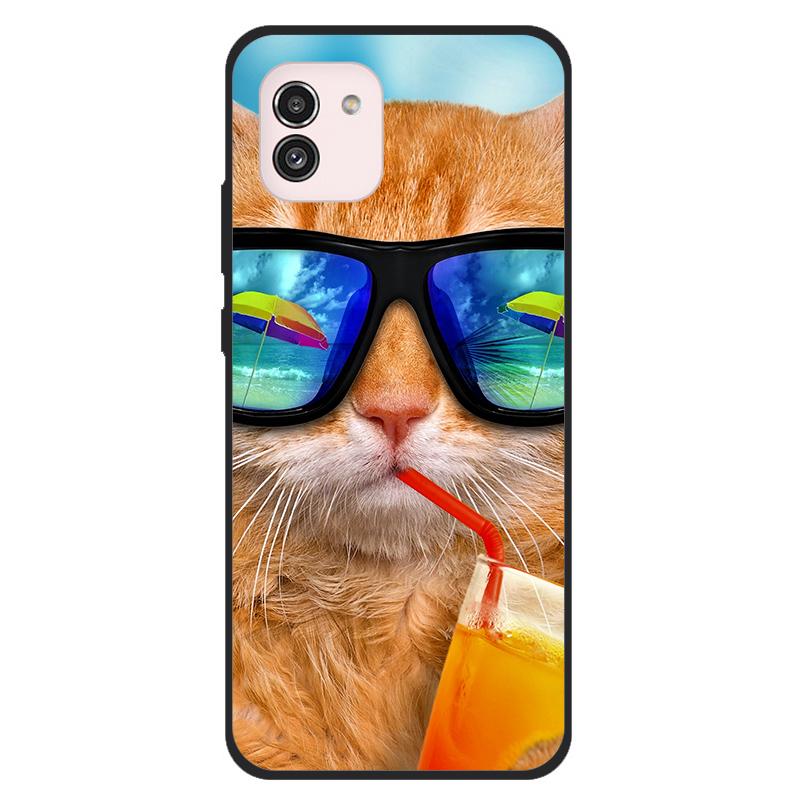 Для Samsung A03 Чехол A035F Ударопрочный Мягкий Силикон ТПУ Чехол для Телефона Для Samsung Galaxy A03 Чехол 6.5 дюйма A 03 Capa Coque Крутой