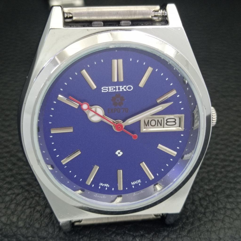 VINTAGE REFURBISHED SEIKO EXPO 70 AUTOMATIC 6309A JAPAN MENS WATCH A441767-1 Sk-a441767