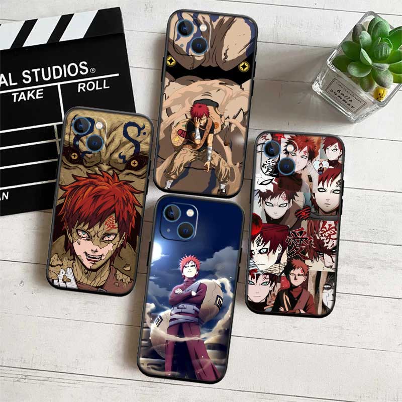 Gaara Naruto New High-End Shell Phone Case for iPhone 16 15 14 13 12 Pro Max Plus Mini