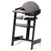 Baby Chair with Adjustable High Wooden Kids Black Table, 3-Point Harness, Chair, Chair,