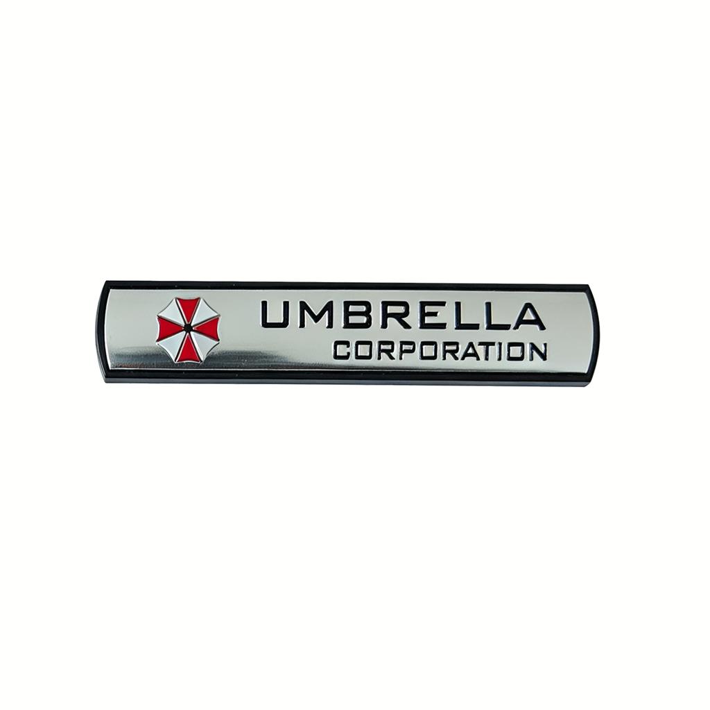3D Металлические Наклейки на Автомобиль Umbrella Corporation Наклейки Эмблема Значок Автоаксессуары Стайлинг Декорации