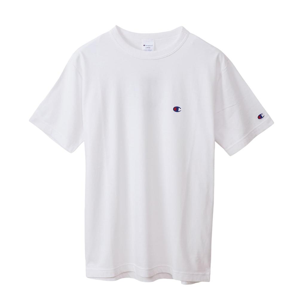 Champion короткая классическая хлопковая футболка с логотипом, короткий рукав, XL, футболка, 100% хлопок, США, вышивка в одной точке, футболка, базовая, C3-P300Z/C3-X352L, мужская,