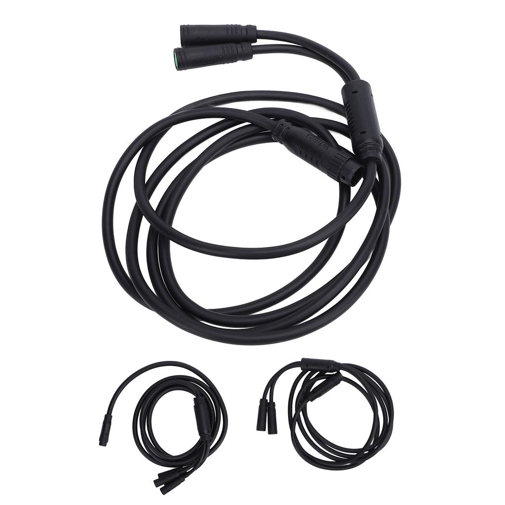 Соединительный кабель для электрического велосипеда 4,9 фута, водонепроницаемый контроллер для отображения дроссельной заслонки, разъем для фары