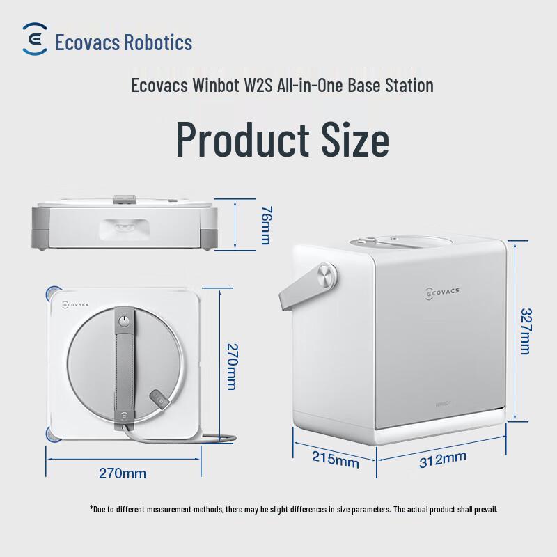 ECOVACS Робот для мытья окон Winbot W2S
