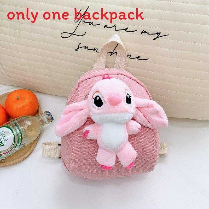 Backpack Cartoon Stitch Doll Schoolbag With Adjustable Shoulder Bags Straps