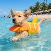 Adjustable Dog Life Vest Shark Shape Dog Swimming Suit Dog Lifesaver Coat Pet Life Jacket Pool Use