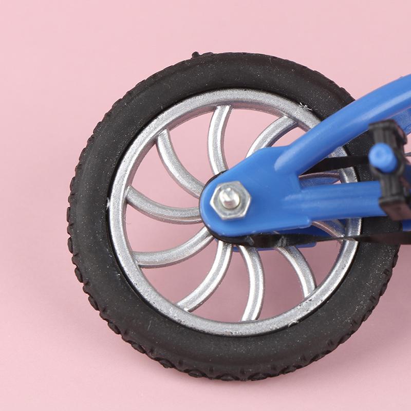 Retro Mini Finger Bicycle Assembly Bike Model Toys Gift Toys Model Mini Portable