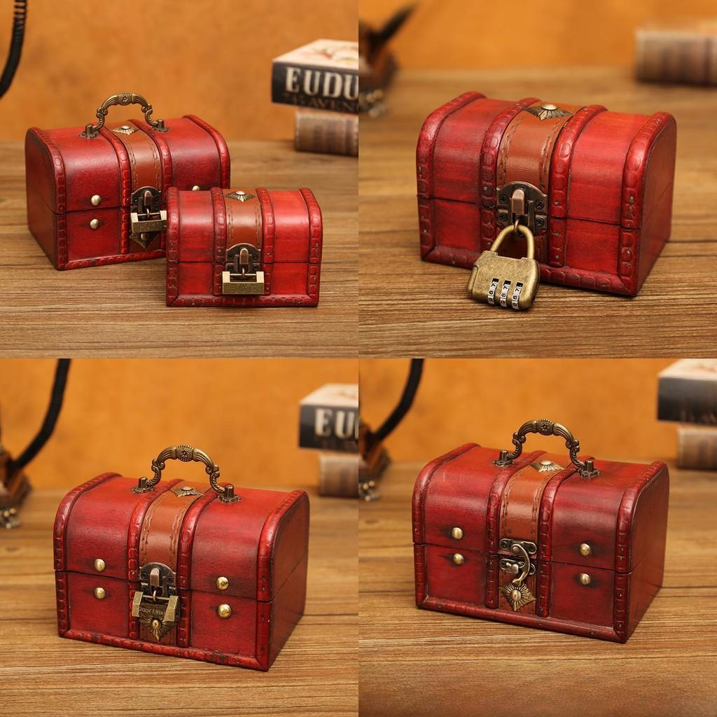 Organizer Wooden Modern Storage Box For Cosmetics Living Room Gift Decoration