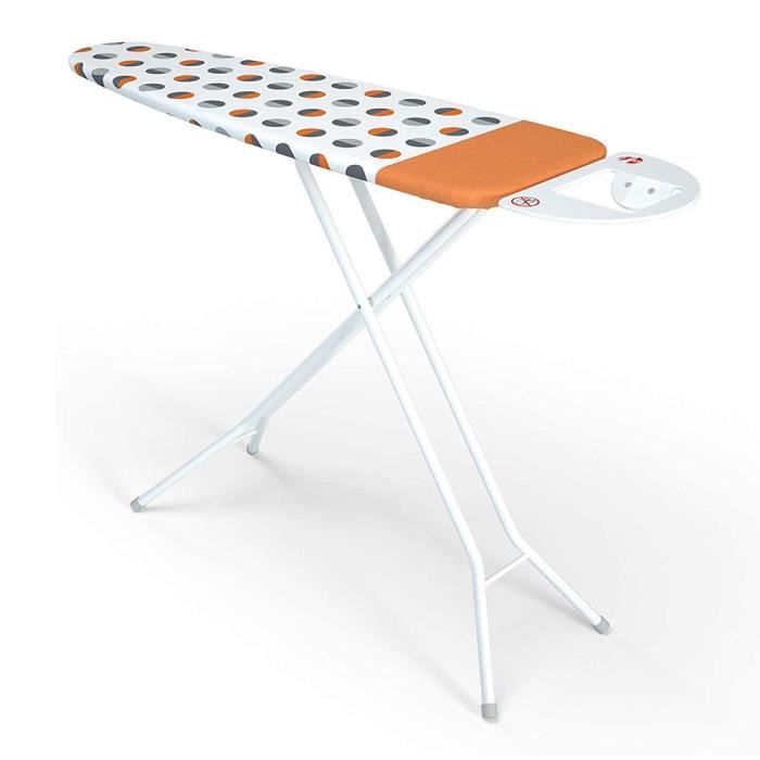 LaundrySpecialist® Parking S-M – Housse de Planche à Repasser Confortable avec Zone Parking - Orange