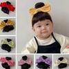 Bow Knot Headwear Soft Hairpiece Fashionable Baby Bangs Wig Headband  Newborns Accessories