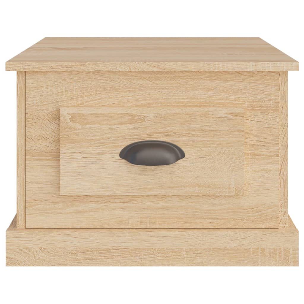 Coffee Table Sonoma Oak 50x50x35 cm Particleboard