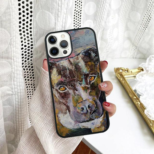 Чехол для телефона Питбультерьер Для Samsung Galaxy S10 S22 S23 S24 Note 10 20 Lite S20 Plus S21 Ultra Задняя крышка