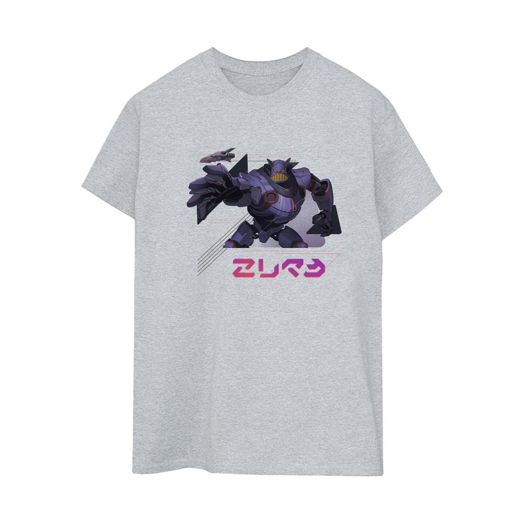 Disney Womens/Ladies Lightyear Zurg Complex Cotton Boyfriend T-Shirt