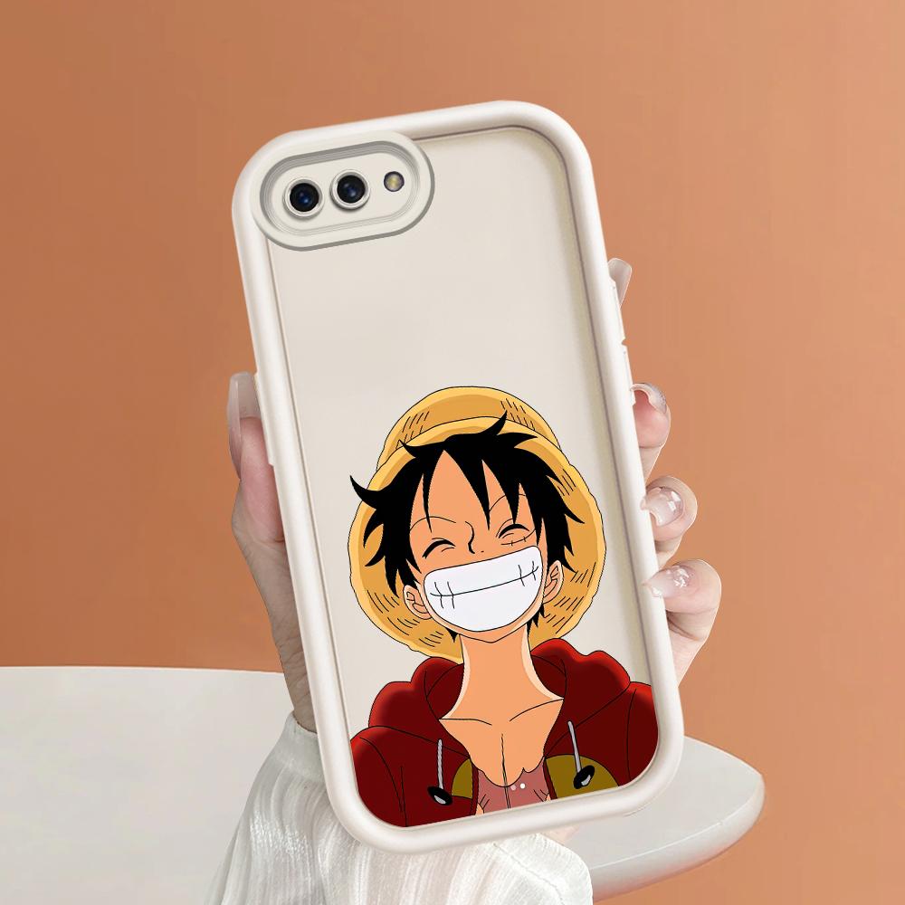 Soft Silicone Square Ladders Cartoon Pattern Full Cover Camera Protection Shockproof Case for OPPO Reno Realme OnePlus