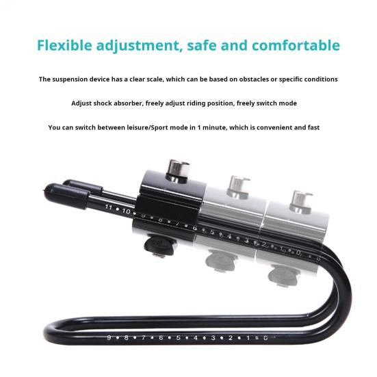 Bike Saddle Suspension Shock Absorber Heavy Duty Spring Steel Universal MTB Road Mountain