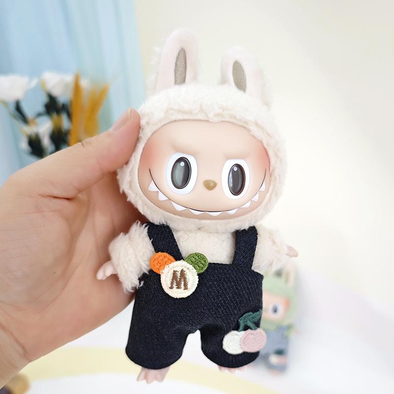 Labubu 17cm Pendant Clothes: Single Pants & Skirt Accessories for Replacement