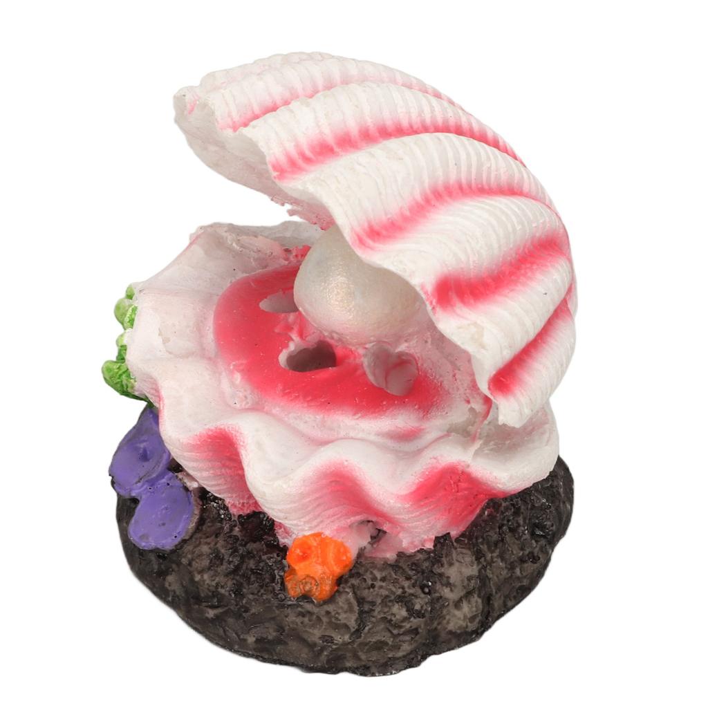 Аквариумная раковина с воздушным пузырьком, украшение, имитация искусственной смолы, украшение для аквариума с воздухом