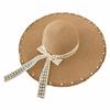 Multicolor Straw Hat Big Brim Sun Block Hat Fashion Beach Hat  Summer