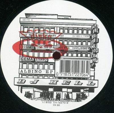 12-дюймовая пластинка DJ HELL - Albino EP EFA122706 1995 Германия Танцевальная и электронная Музыка Б/у
