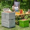 Outdoor Camping Picnic Storage Box Foldable Car Backup Storage Box Multifunctional Plastics Box