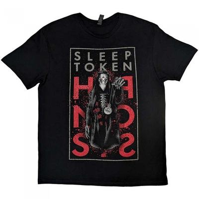 Футболка Sleep Token унисекс для взрослых с гипнозом из хлопка